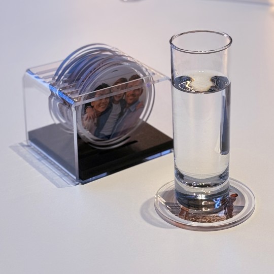 SET 6 sous-verre avec photos personnalisées SET 6 sous-verre avec photos personnalisées